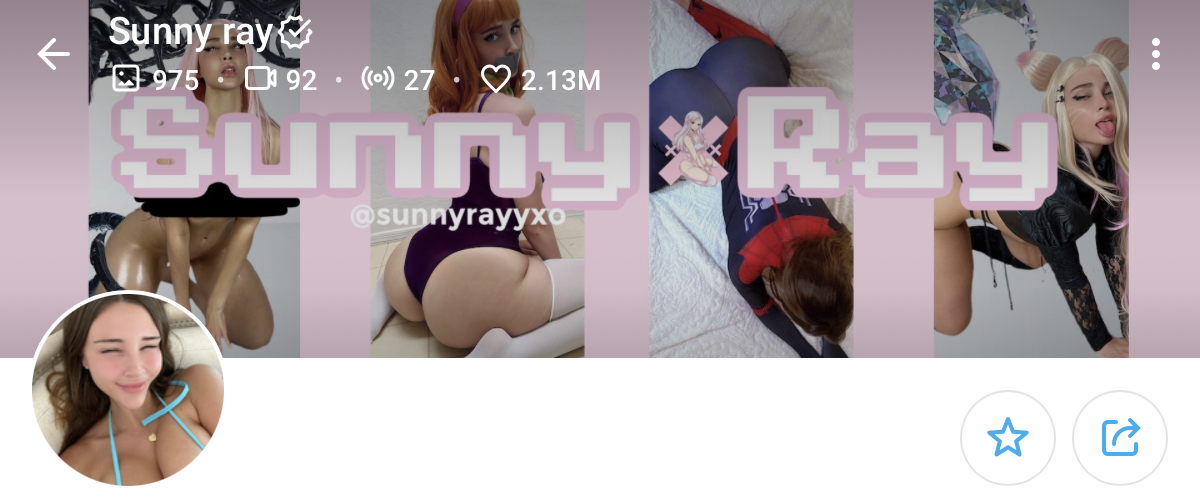 top-onlyfans-creators-sunnyrayxo