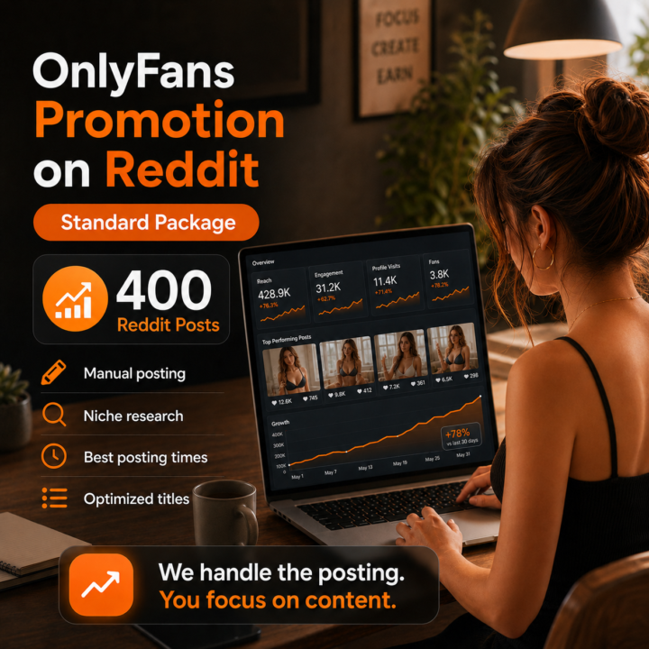 OnlyFans Promotion on Reddit – Standard Package